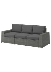 SOLLERÖN 3-seat modular sofa, outdoor