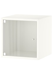 EKET Wall cabinet with glass door