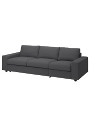 VIMLE Cover for 3-seat sofa-bed