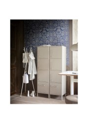 IDÅSEN High cabinet with smart lock