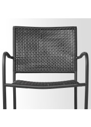 LÄCKÖ Chair with armrests, outdoor