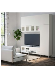 PLATSA TV/storage comb w 12 doors+2 drwrs