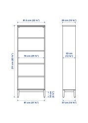 IDANÄS TV storage combination