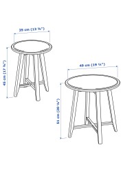 KRAGSTA Nest of tables, set of 2