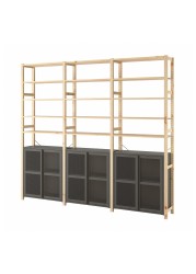 IVAR 3 sections/cabinet/shelves