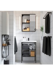 ENHET / TVÄLLEN Bathroom furniture, set of 9