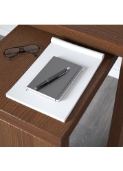 MALM Desk with pull-out panel