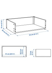 BESTÅ Drawer frame