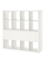 KALLAX Shelving unit with 4 inserts