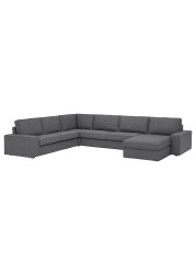 KIVIK Corner sofa, 6-seat