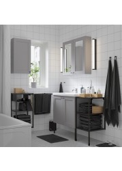 ENHET / TVÄLLEN Bathroom furniture, set of 14