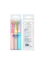 3Psc Children Dental Care Toothbrush Set Cute Soft Bristles Oral Health Care Baby Training Toothbrushes Dental Care