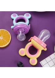 Baby Feeding Pacifiers Feeder Cartoon Kids Fruit Food Feeder Nipples Safe Feeding Nipple Supplies Nipple