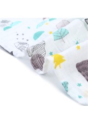 [Simfamily] 1pc Gauze 100% Cotton Baby Swaddling Soft Newborn Blankets Bath Towel Baby Gauze Infant Wrap Sleeping Bag Stroller Cover