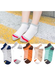 Soft Cotton Children Socks Cute Cartoon Casual Boys Socks Thin Mesh Summer 5pairs/lot Kids Socks Sport Baby Boy Socks 1-12 Years