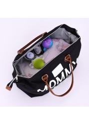 2022 Baby Carrying Maternity Bag Nappy Maternity Diaper Mommy Bag Stroller Organizer Changing Stroller Baby Care Travel Bag