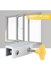 Locks on windows adjustable latch security door mobile window insurance lock anti-theft lock window stoppers