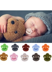 Baby Soft Silicone Pacifier Teether Soother Doll Nipple Newborn Infant Nursing Chew Oral Care Toys