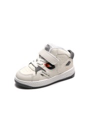 2021 High Quality Sneakers Girls Shoes PU Leather Kids Sneakers For Girl Fashion Casual Children Shoes Chaussure Enfant E08164