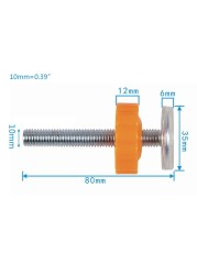 4pcs Baby Pressure Gate Screw Threaded Spindle Rods Walk Through Baby Safety Stairs Gates Bolts Accessories Kit Baby Safety