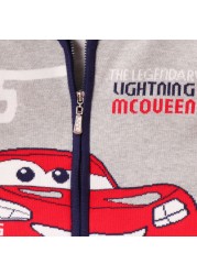 Autumn Little Boys Clothes Lightning McQueen Embroidery Knit Cardigan Sweater Winter Clothes Christmas Fashion Children Tops