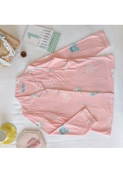 Pajamas Clothes Women Breastfeeding Set Leisurewear Nursing Suits Pregnant Woman Pajamas Twinset Breastfeeding Tops Pant 2pcs