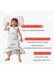 Summer thin baby sleeping bag pajamas baby wearable blanket bedding newborn sleeping bag envelope short sleeve baby jacket