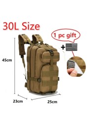 30L/50L 1000D Nylon Waterproof Backpack Outdoor Military Backpacks Tactical Sports Camping Hiking Trekking Hunting Hunting Bag