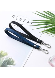 Wrist Bag Strap Handle Fashion PU Leather Women Girls Purse Strap Bag Small Bag Strap Solid Color Replacement Purse Strap