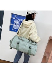 Multifunctional Travel Bag Large Backpack Capactiy Women Shoulder Bags With Independent Shoes Pocket Student School Bags 2021