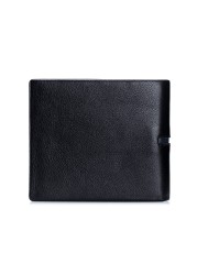 BullCaptain - Genuine Leather Men Wallet, Brand Designer Men's Wallet, Multifunctional Male Wallet, Rfid Cards Package