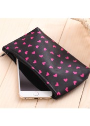 1pc Small Woman Cosmetics Make Up Bag Multifunction Storage Bags For Outdoor Travel Home Supplies New