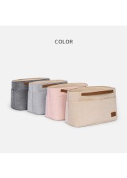 Suede Make Up Organizer Insert Bag For Women Luxury Handbag Travel Inner Purse Portable Cosmetic Bags To Lock Gu M cci