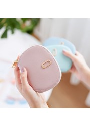 11Bits Women's Card Wallet Solid Color Zipper Organ Rfid Cardholer Pu Leather Credit Card Protecter Coin Purse Card & ID Holders