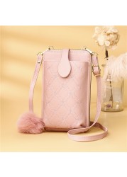 Women Wallet Mobile Phone Wallet Small Shoulder Bag Multifunction Handbag Money Wallets Clutch Card Holders Storage Organizer