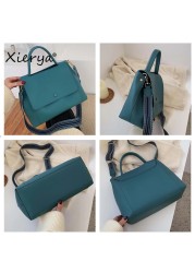 Women Shoulder Bag Fashion Leather Crossbody Bag For Women Solid Color Shoulder Messenger Bags Lady Chain Travel Small Handbag