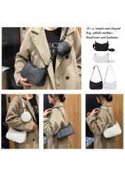 Women Fashion PU Leather Handbag Casual Zipper Messenger Shoulder Bag Ladies Retro Crossbody Bags for Women