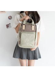 New Pastel Waterproof Single Pack Carrying Backpack Female Laptop Multifunctional Duffle Backpack