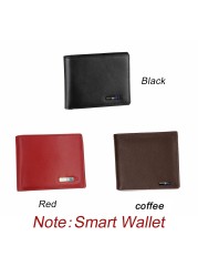 Smart wallet for men bluetooth tracker gps anti-lost gadget gift for parents