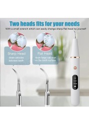 Ultra Sonic Dental Scaler for Teeth Tartar Stain Dental Calculus Remover Electric Sonic Dental Plaque Cleaner Dental Stone Removal