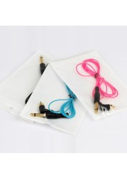 High Quality Tattoo Clip Cord RCA Power Cord 2m Soft Silicone Tattoo Cable For Tattoo Machine