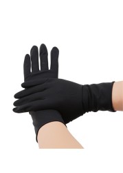 Black Hair Styling Glove Accessories High Quality Hair Straightener Perm Curling Hair Styling Heat Resistant Gloves