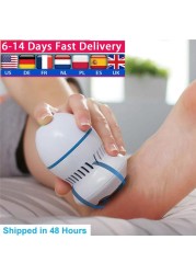 Electric Foot File Grinder Dead Skin Callus Remover For Pedicure Foot Tools Feet Care For Hard Cracked Foot Files Clean Tools