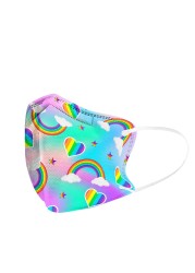 Mascarillas fpp2 mask 2-10 years old 5-layer rainbow Butterfly starry skys printed KN95 mask PM2.5 children FFP2 CE face mask