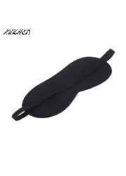 Portable Soft Eye Mask Black Fast Sleep Eye Cover Shade Patch Masks Women Men Blindfold Travel Sleeper