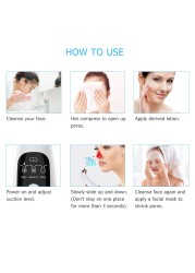 Visible Blackhead Remover Wireless Camera Monitor Suction USB Rechargeable Facial Pore Cleaner Comedone Anti Acne Pimple WiFi