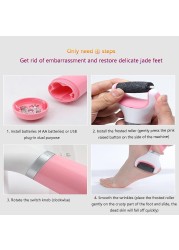 Electric Foot File Scraper Callus Remover Professional Feet Matte Pedicure Tools Remove Corns Foot Dead Skin Remover Foot Care