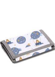 Can be customized children's cartoon printing cute coin purse, foldable cloth wallet, fashion student bank card holder