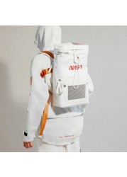 Astronaut backpack school bag waist bag male and female ins super fire must have large capacity backpack