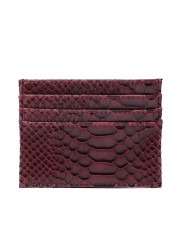 تخصيص حار مبيعات حامل بطاقة الرجال النساء النعامة/التمساح/بايثون/ثعبان بولي Leather الجلود بولي Wallets محافظ حامل بطاقات صغير حامل بطاقة حقيبة